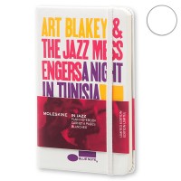 Блокнот Moleskine Bluenote маленький белый LEBLQP012 Блокнот Moleskine Bluenote маленький белый LEBLQP012