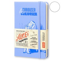 Блокнот Moleskine Alice's Adventures in Wonderland маленький синий LEAL01QP012 Блокнот Moleskine Alice's Adventures in Wonderland маленький синий LEAL01QP012