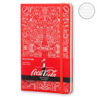 Блокнот Moleskine Coca-Cola средний красный LECOQP060 Блокнот Moleskine Coca-Cola средний красный LECOQP060