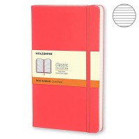 Блокнот Moleskine Classic маленький коралловый MM710F14 Блокнот Moleskine Classic маленький коралловый MM710F14