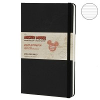 Блокнот Moleskine Disney A6 Линия Черный Блокнот Moleskine Disney A6 Линия Черный