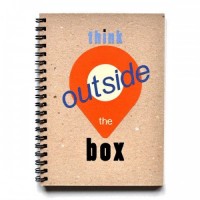БЛОКНОТ НА ПРУЖИНЕ «THINK OUTSIDE THE BOX», Zakrtka1, Zakrtka БЛОКНОТ НА ПРУЖИНЕ «THINK OUTSIDE THE BOX», Zakrtka1, Zakrtka - Купить в интернет-магазине Darilka.com.ua