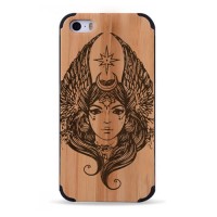 СТИЛЬНЫЙ ЧЕХОЛ ДЛЯ IPHONE 5/5S/SE БОГИНЯ АФИНА, 2431, Woodoo Case - Купить в интернет-магазине Darilka.com.ua
