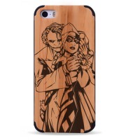 ДЕРЕВЯННЫЙ ЧЕХОЛ ДЛЯ IPHONE 5/5S  ДЖОКЕР, joker5, Woodoo Case - Купить в интернет-магазине Darilka.com.ua