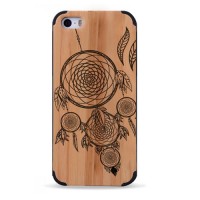 ДЕРЕВЯННЫЙ ЧЕХОЛ ДЛЯ IPHONE 5 ЛОВЕЦ СНОВ, 2110, Woodoo Case - Купить в интернет-магазине Darilka.com.ua