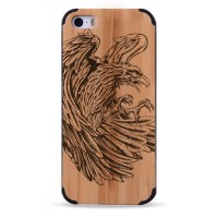 ДЕРЕВЯННЫЙ ЧЕХОЛ ДЛЯ IPHONE 5/5S ОРЕЛ, 1068, Woodoo Case - Купить в интернет-магазине Darilka.com.ua