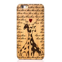 ЧЕХОЛ ДЛЯ iPhone ВЛЮБЛЕННЫЕ ЖИРАФИКИ, 14783-1	, Woodoo Case - Купить в интернет-магазине Darilka.com.ua