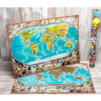 Скретч-карта My Map Vintage edition Скретч-карта My Map Vintage edition