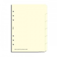 Комплект разделителей Filofax Универсальный, A5, 6 секций, 341680, Filofax - Купить в интернет-магазине Darilka.com.ua