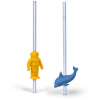 Набір трубочок для напоїв Divers Bubble Set Fred and Friends